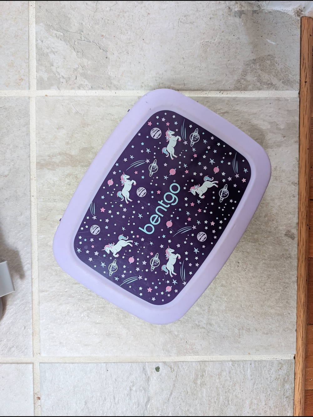Bentgo Kids Unicorn Lunch Box - Purple Lavender
